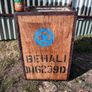 Wooden tea chest Image 2