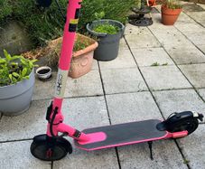 Pink Electric Scooter
