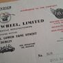 2nd Set of Vintage Motor & Motor Oil Invoices Image 4
