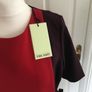 Heavy Quality -Designer Dress -The Edit Brand New SIZE 16 RED/PLUM Image 5