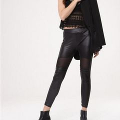 Fab Leather Look Leggings size 10