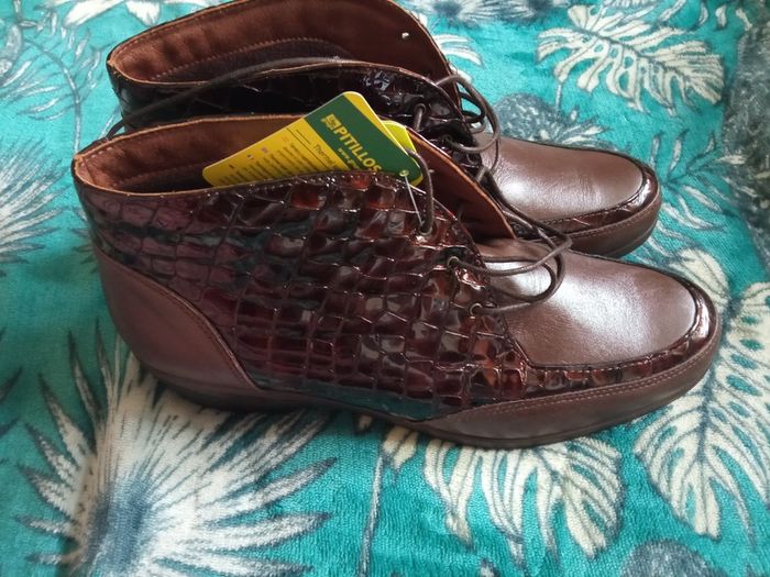 Pitillos leather NEW Women ankle shoes