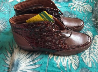 Pitillos leather NEW Women ankle shoes