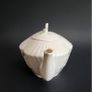 Irish Belleek Shamrock Teapot  Rare Collectable Image 3