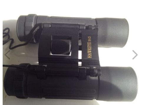 Hawk Eye 10 x 25 Binoculars Atlas Explorer with Purse and Srap
