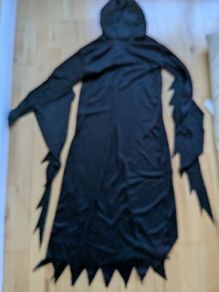 Kids Grim Reaper / Ghoul Halloween Costume (Size 11-13 Years / 158cm)