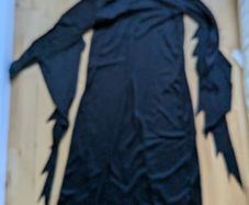 Kids Grim Reaper / Ghoul Halloween Costume (Size 11-13 Years / 158cm)
