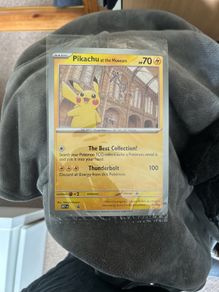 Sealed Pikachu at the museum card JUMBO