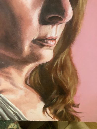 Acrylic painting free postage