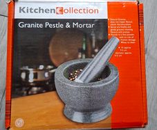 Granite Pestle and Mortar