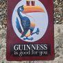 guinness toucan enamel sign Image 4