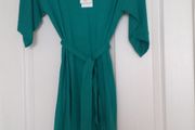 Tegan Designer Cotton Knit Tie Dress