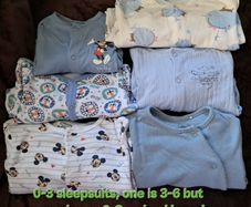 sleepsuits 100% cotton
