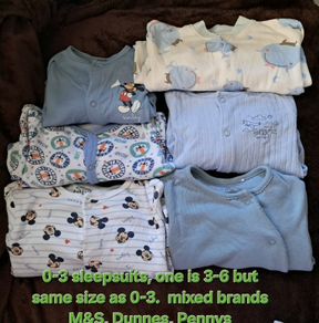 sleepsuits 100% cotton