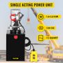 Car Jack Hydraulic Pump 12V DC Single Acting 10 Quart Dump Trailer Power Unit Remote Control Crane Truck Car Lift Motor Image 5