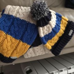 scarf and hat