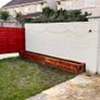Sleepers Raised Garden Wall Planter Image 3