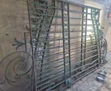 wrought iron gates