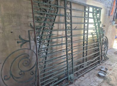 wrought iron gates