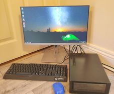 Mini Asus Gaming PC Antec itx case small / compact