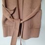 Michael kors belted sleeveless waistcoat Size medium tan wool In excellent condition Image 10