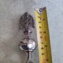 Rare find  Vintage Silver Color Surmadani Kohl Bottle With Stick, Eye Liner Pot Surma dani Box, arabic Kohl bottle flask islamic eye Make Up Bottle Image 2
