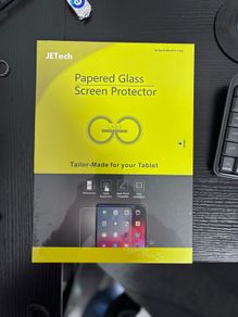 JETech Papered Glass Screen Protector for iPad Air 45  iPad Pro 11 New