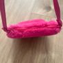 Hot Pink Fur Shoulder Bag / Crossbody Bag Image 6