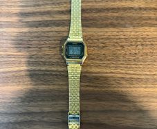 Silver and Gold Casio 3284 Women's Watch