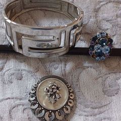 Bracelet,  Brooch & Ring Set , Very Nice Set