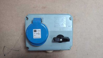 K Commando 32A 220V Interlocked Switched Socket (LN 9643)