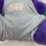 Nuzzlers Plush Purple Benny Dirty Vintage Please see pictures Image 5