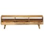 TV Cabinet Solid Mango Wood 140x30x41 cm Image 3