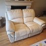 Two-Seater Cream Sofa Image 9