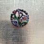 1940s Austrian enamelled brooch pin Image 2