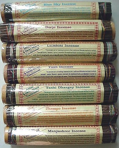 Tibetan Incense - Choose & Mix any 3
