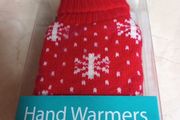 Hand Warmer - Reusable With Knitted Cover.  In Original  Packaging.