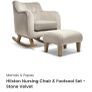 Rocking Chair/Nursing chair and Footstool Set Mamas & Papas Image 2