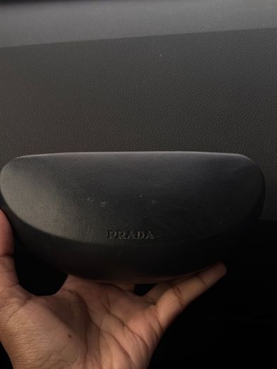 Prada sunglasses Linea Rossa white | SPS 02I | with case