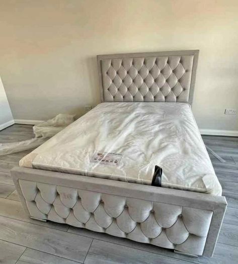 New double bed frame with memory foam mattress for sale - Best price In Town - Free shipping