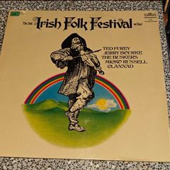 The 2nd Irish Folk Festival on Tour 2 x   LP Irish trad folk.