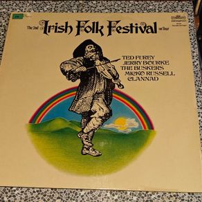 The 2nd Irish Folk Festival on Tour 2 x   LP Irish trad folk.