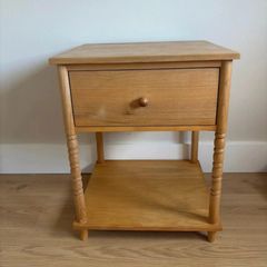 Zara Home Oak Bedside Locker