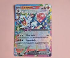 Cinderace Ex (038/137) Pokemon Card from Ascending Hereos