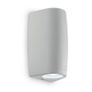 Up Down outdoor Wall Lights in Black, White or Grey Finish Image 4