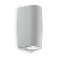 Up Down outdoor Wall Lights in Black, White or Grey Finish