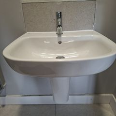 Hand Basin and Tap.