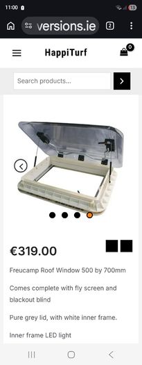 campervan skylight