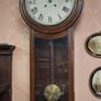 Antique Irish Oak Wall Clock, c.1910 Image 2