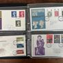 Collection of 80 UK First Day Cover stamps 1970 to 1979 in album with 10 extra pages Image 4